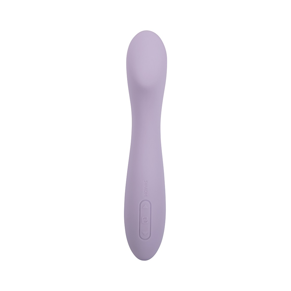 SVAKOM - Amy 2 Flexible G-spot Vibrator - Pastel Lilac - View 3