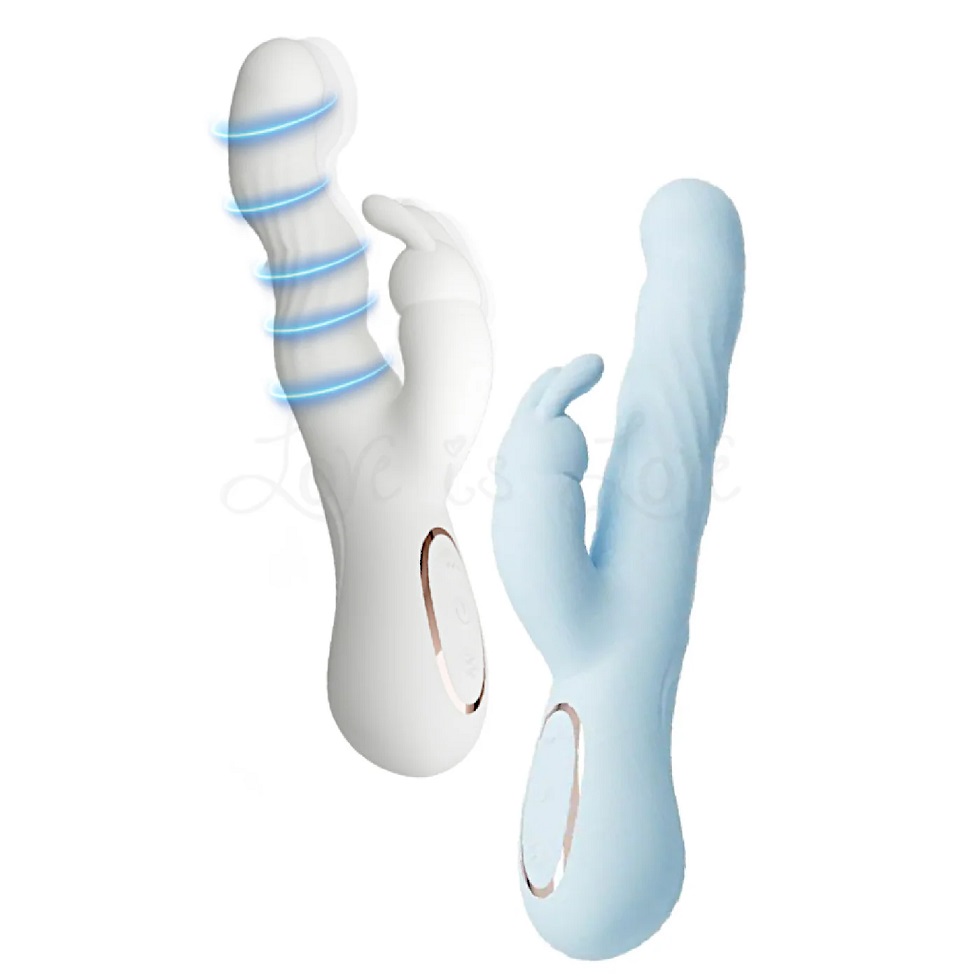 MyToys - MyWave Wriggling Vibrator - Blue - View 10
