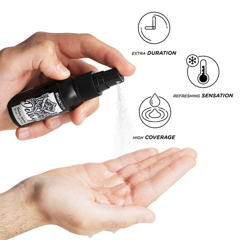 Black Hole - 男士陰莖延遲噴霧 - 30ml - View 2