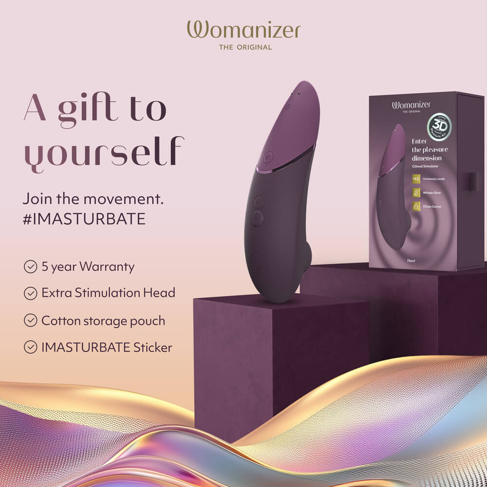 Womanizer - Next 陰蒂吸啜器 - 暗紫色 - View 2