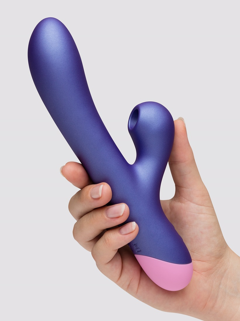 Romp - Pulse Pleasure Air Rabbit - Purple - View 3