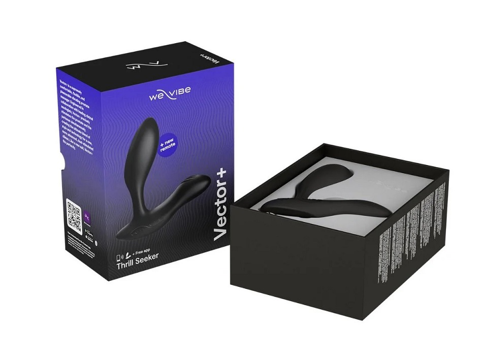 We-Vibe - Vector Plus 震動式前列腺按摩器 - 黑色 - View 12