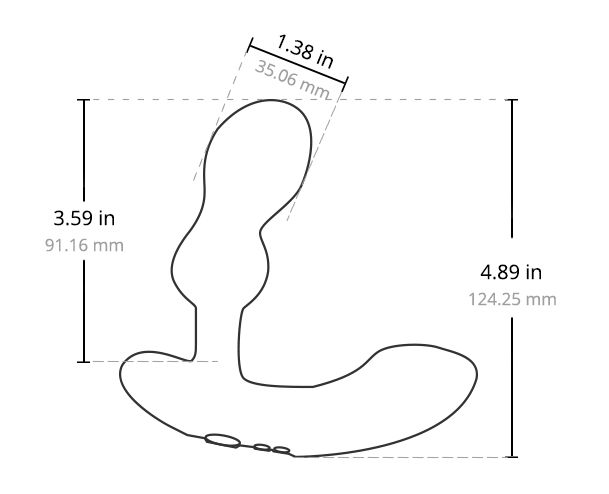 Lovense - Edge 2 - 可調式前列腺按摩器 - App 控制 - View 13