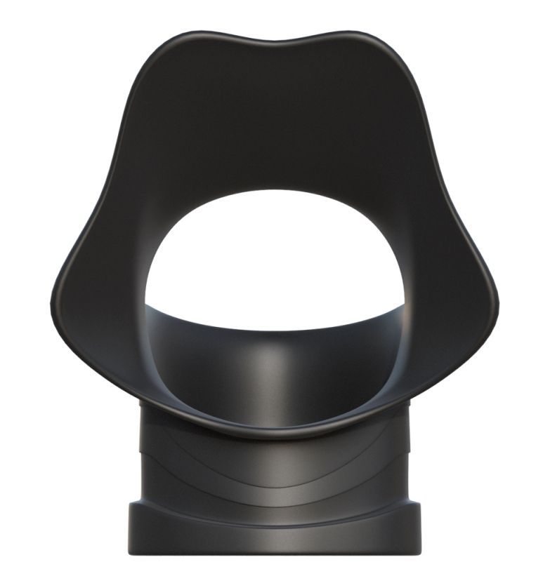Pipedream - Rock Hard Ring & Stretcher - Black - View 5