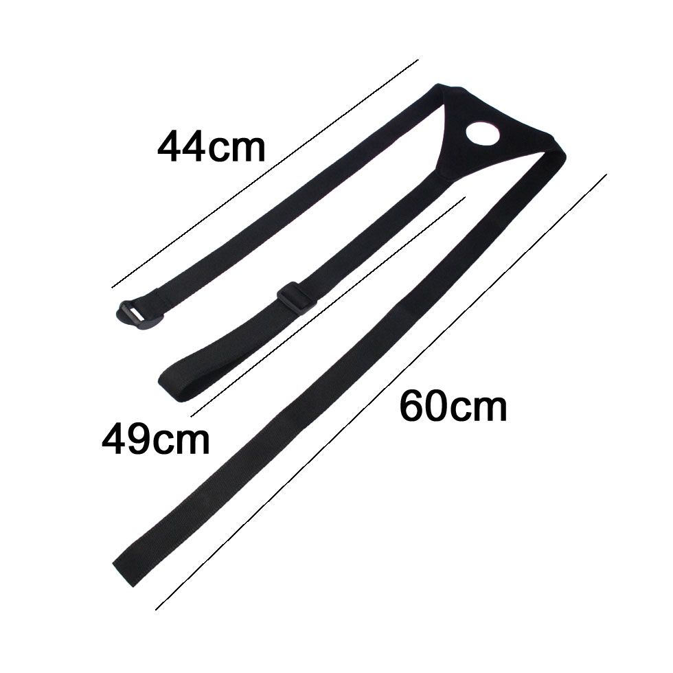 A-One - Double Dildo Belt - Black - View 17