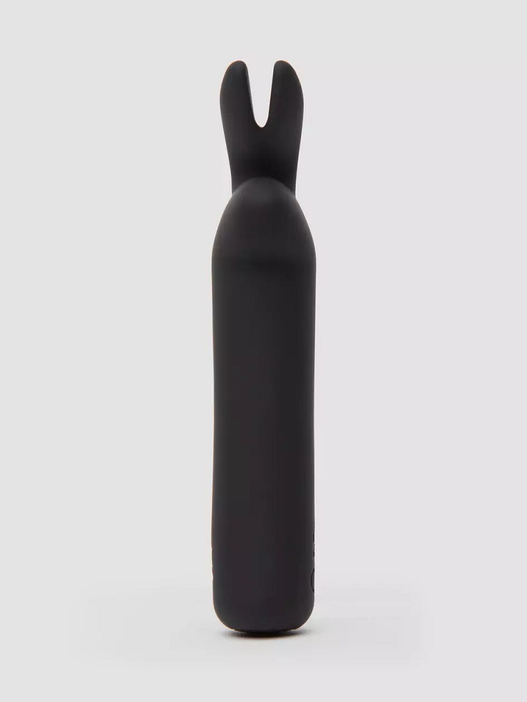 Happy Rabbit - Ears Vibro Bullet - Black - View 3