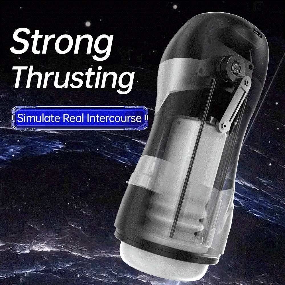 Drywell - Dva Thrusting Masturbator - Dark Grey - View 4