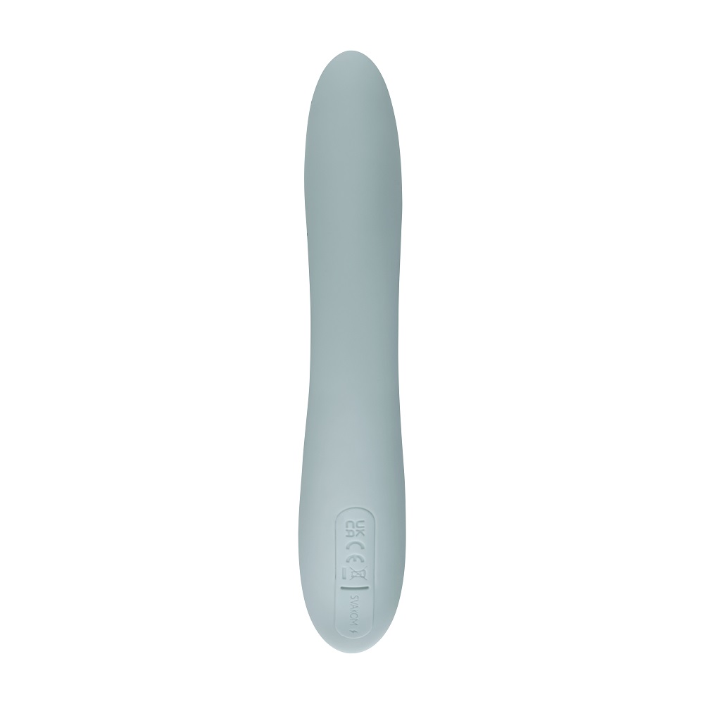 SVAKOM - Chika APP Rabbit Vibrator - Turquoise Grey - View 7
