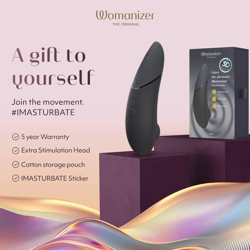 Womanizer - Next 陰蒂吸啜器 - 黑色 - View 2