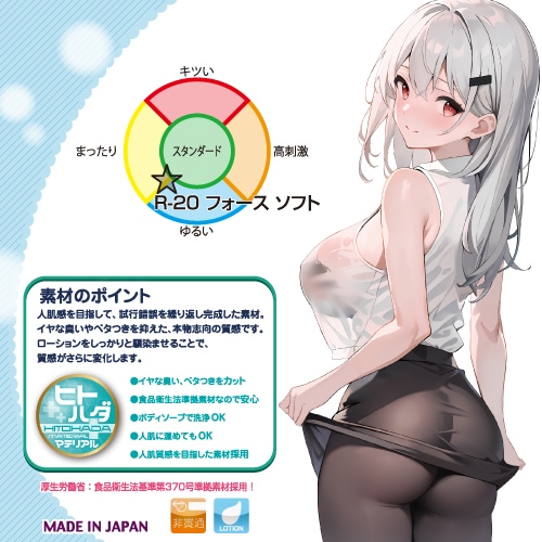 ToysHeart - R-20 第四代 柔軟版自慰器 - View 5