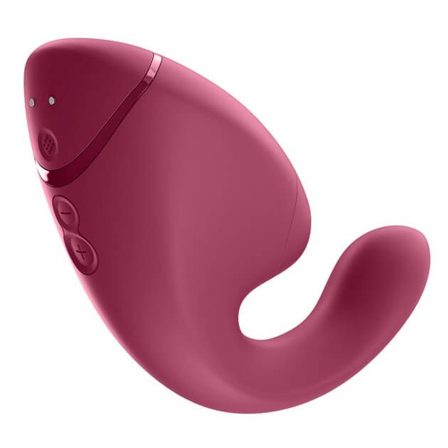 Womanizer - Next DUO 3D陰蒂吸啜及G點按摩器 - 暗粉 - View 10