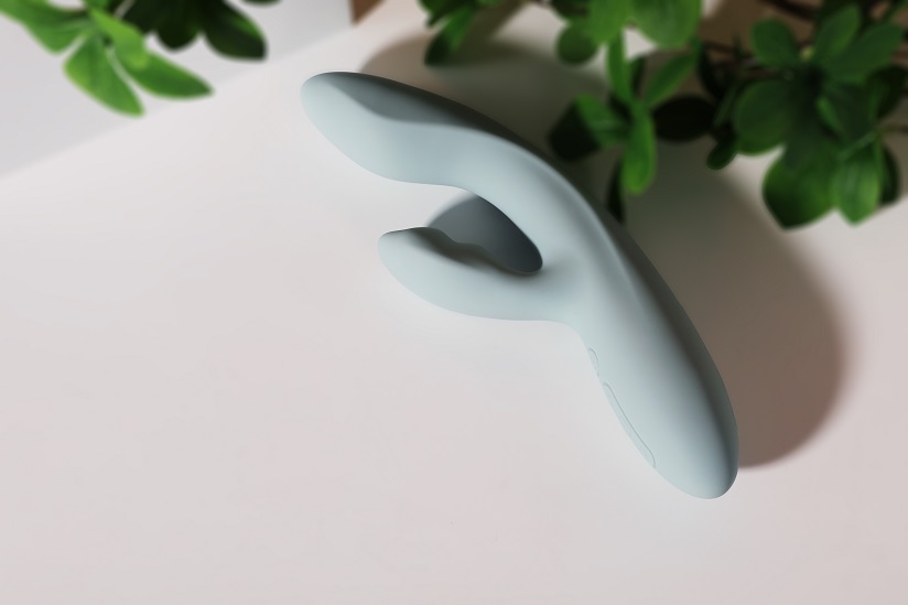 SVAKOM - Chika APP Rabbit Vibrator - Turquoise Grey - View 11