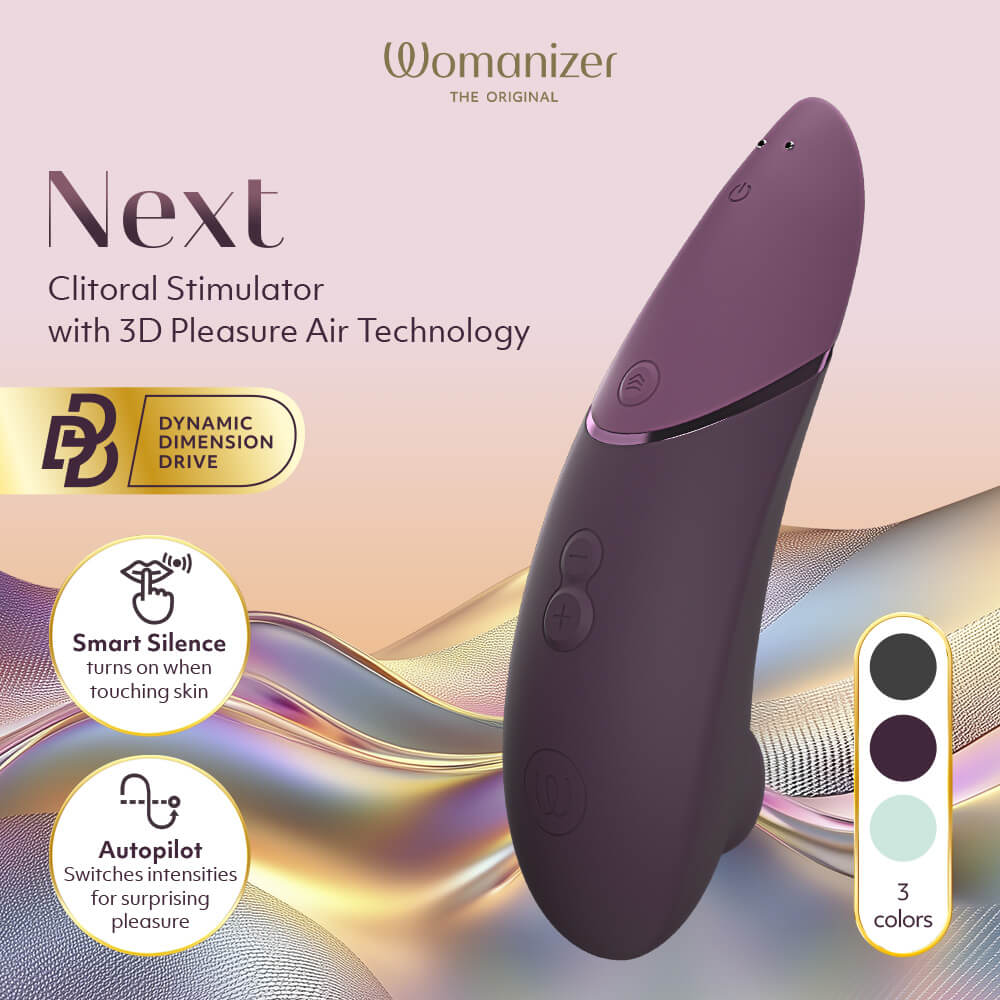 Womanizer - Next 陰蒂吸啜器 - 暗紫色 - View 3