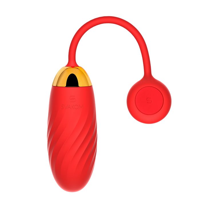 SVAKOM - Ella Neo Interactive Egg Vibrator - Red - View 2