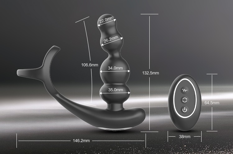 MyToys - MyRevo 肛塞連遙控器 - 黑色 - View 9