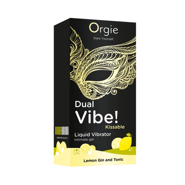Orgie - Dual Vibe! 可食用震動凝膠 檸檬琴通寧 - 15ml - View 5