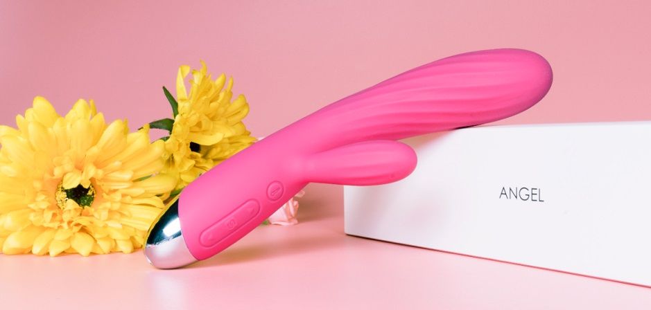 SVAKOM - Angel Heating Rabbit Vibrator - Plum Red - View 3