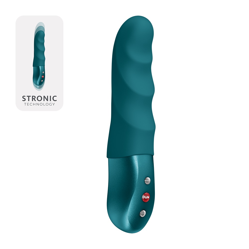 Fun Factory - Stronic Petite Thrusting Pulsator - Bottle Green - View 7