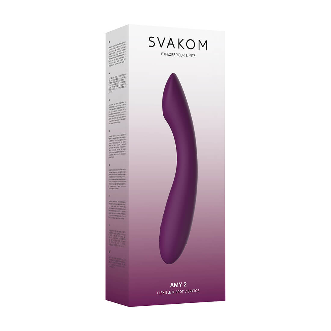 SVAKOM - Amy 2 Flexible G-spot Vibrator - Violet - View 8