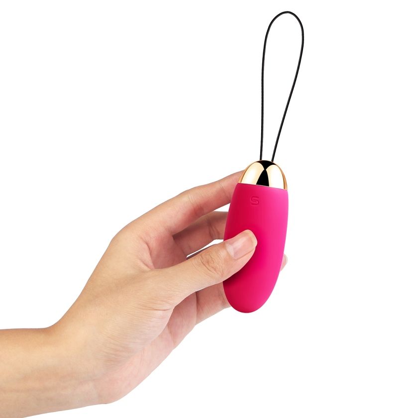 SVAKOM - Elva Remote Control Egg Vibrator - Plum Red - View 4