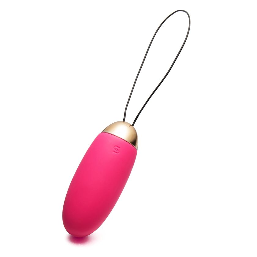 SVAKOM - Elva Remote Control Egg Vibrator - Plum Red - View 2