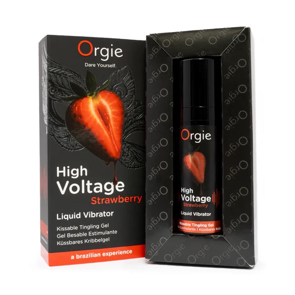 Orgie - Sexy Vibe 可食用草莓味 高壓電感 刺激凝膠 - 15毫升 - View 3