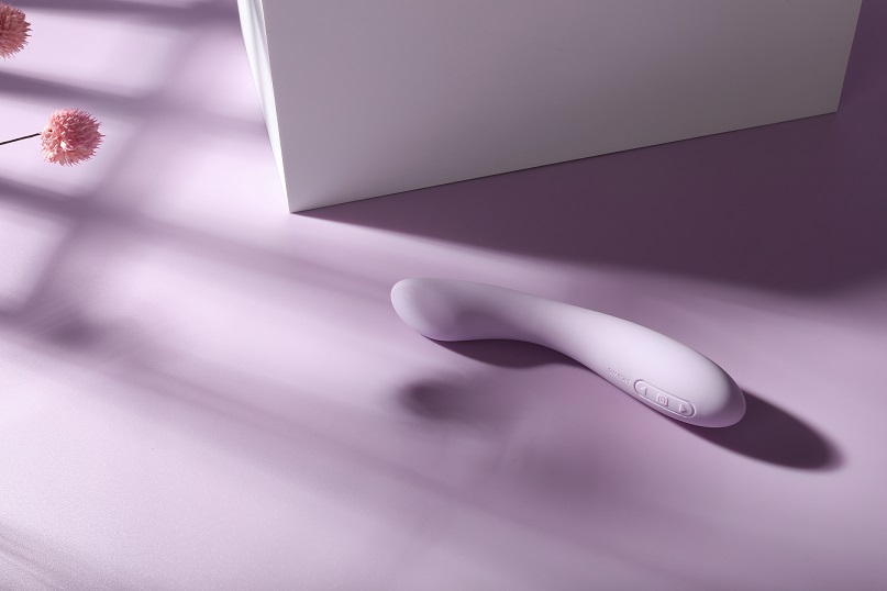 SVAKOM - Amy 2 Flexible G-spot Vibrator - Pastel Lilac - View 9