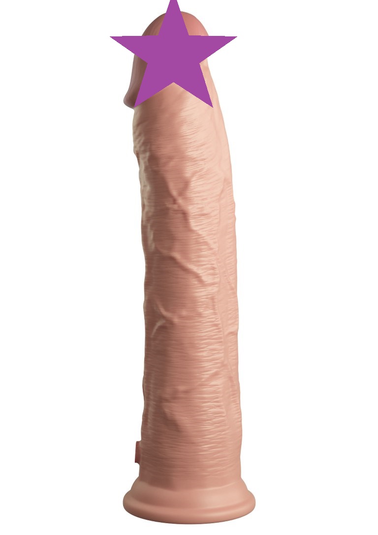 King Cock - 11" Elite Cock - Flesh - View 2