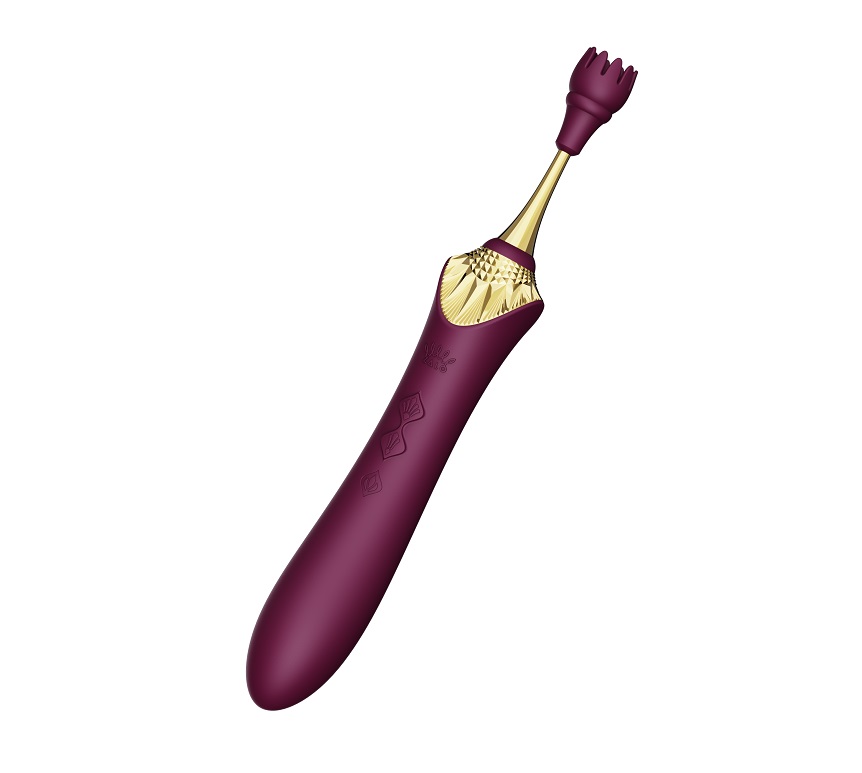 Zalo - Bess 2 Heating Dual Vibrator - Velvet Purple - View 5