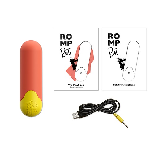 Romp - Riot Vibro Bullet - Orange - View 9