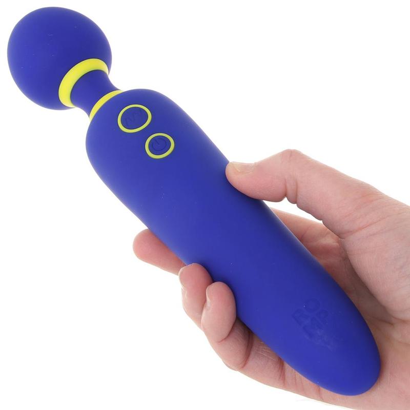 Romp - Flip Wand Massager - Blue - View 2