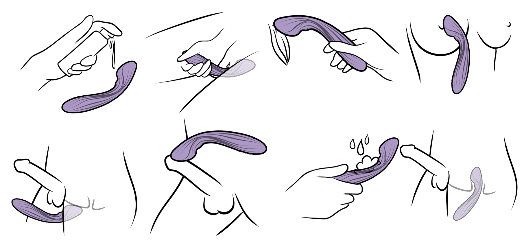 SVAKOM - Margot APP G-spot Vibrator - Lilac Swirl - View 8