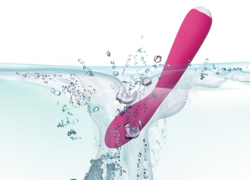 SVAKOM - Iris G-spot Vibrator - Plum Red - View 11