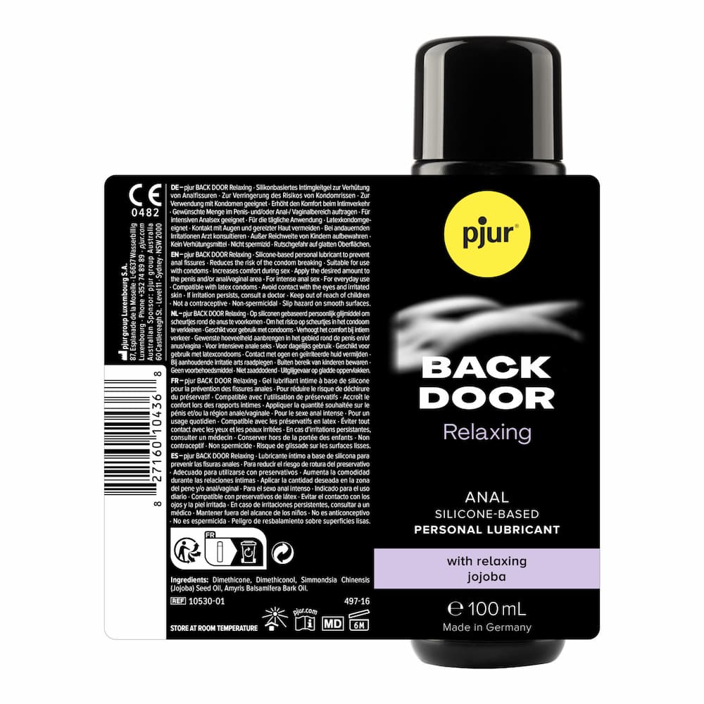 Pjur - Back Door Relaxing Silicone Lubricant - 100ml - View 4