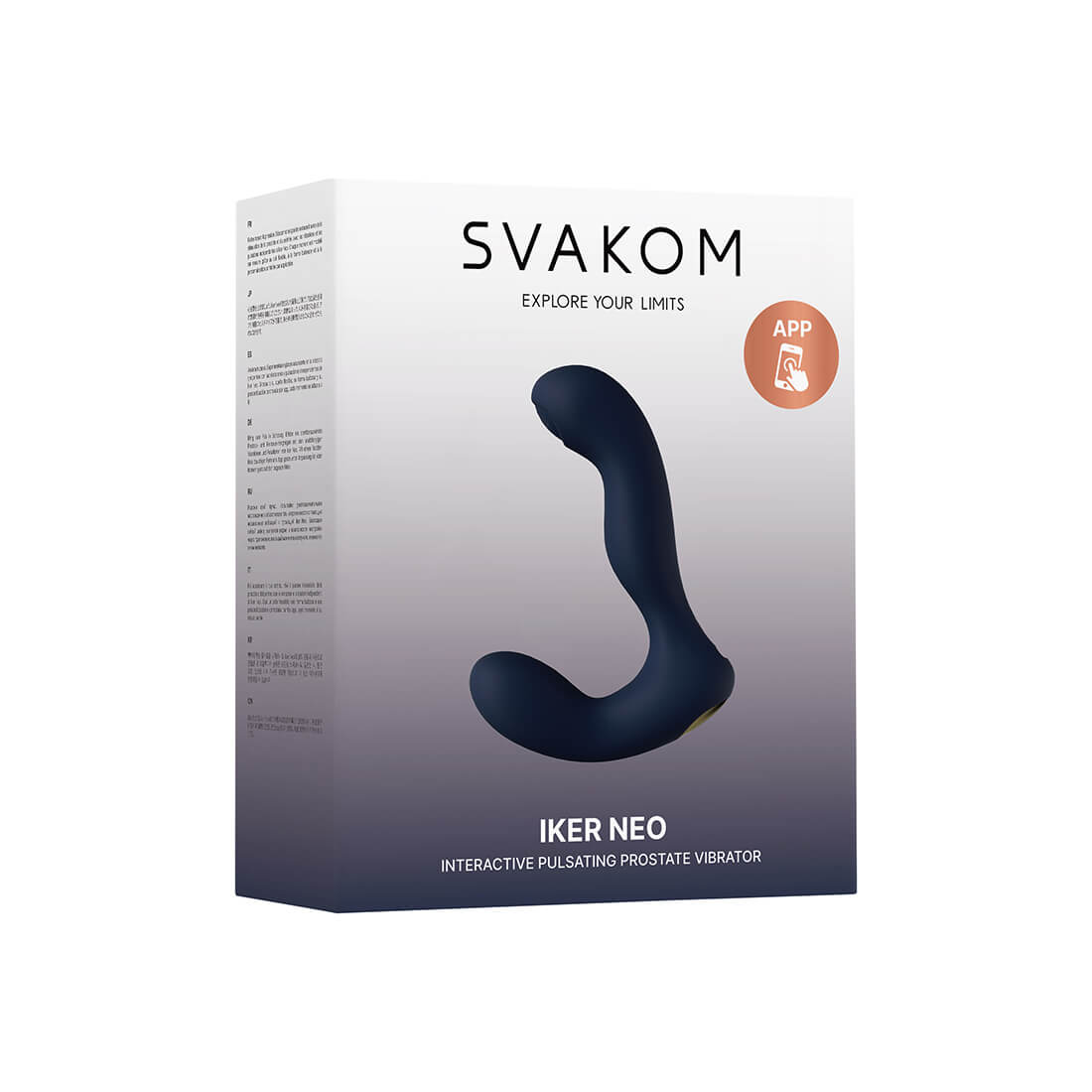 SVAKOM - Iker Neo 前列腺&會陰震動式智能後庭按摩器 - 深藍色 - View 18