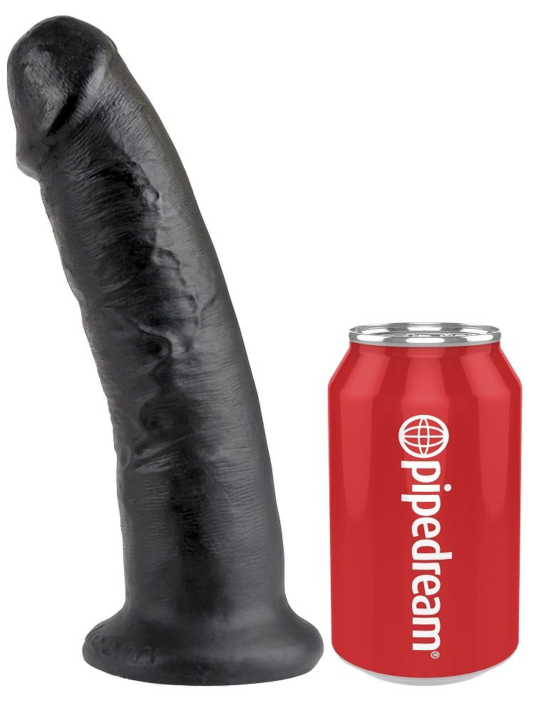 King Cock - Cock 9" - Black - View 7