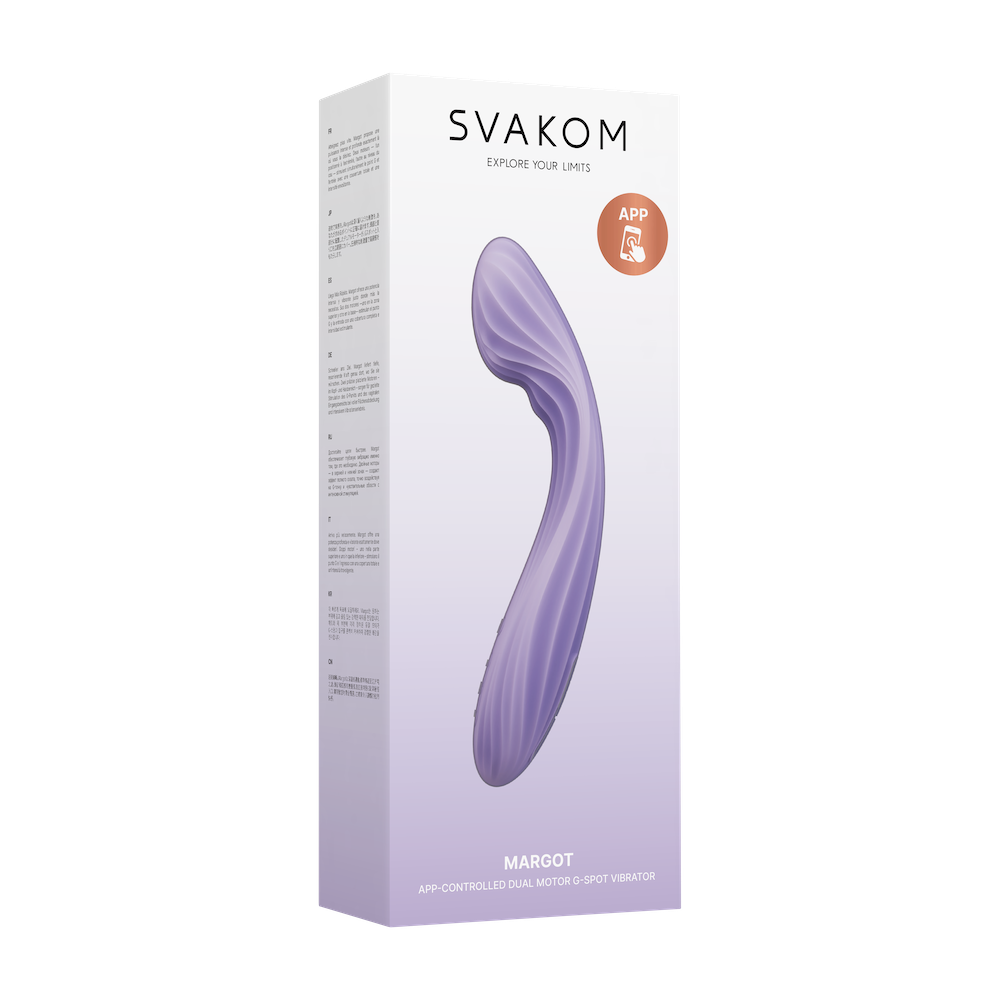 SVAKOM - Margot APP G-spot Vibrator - Lilac Swirl - View 15
