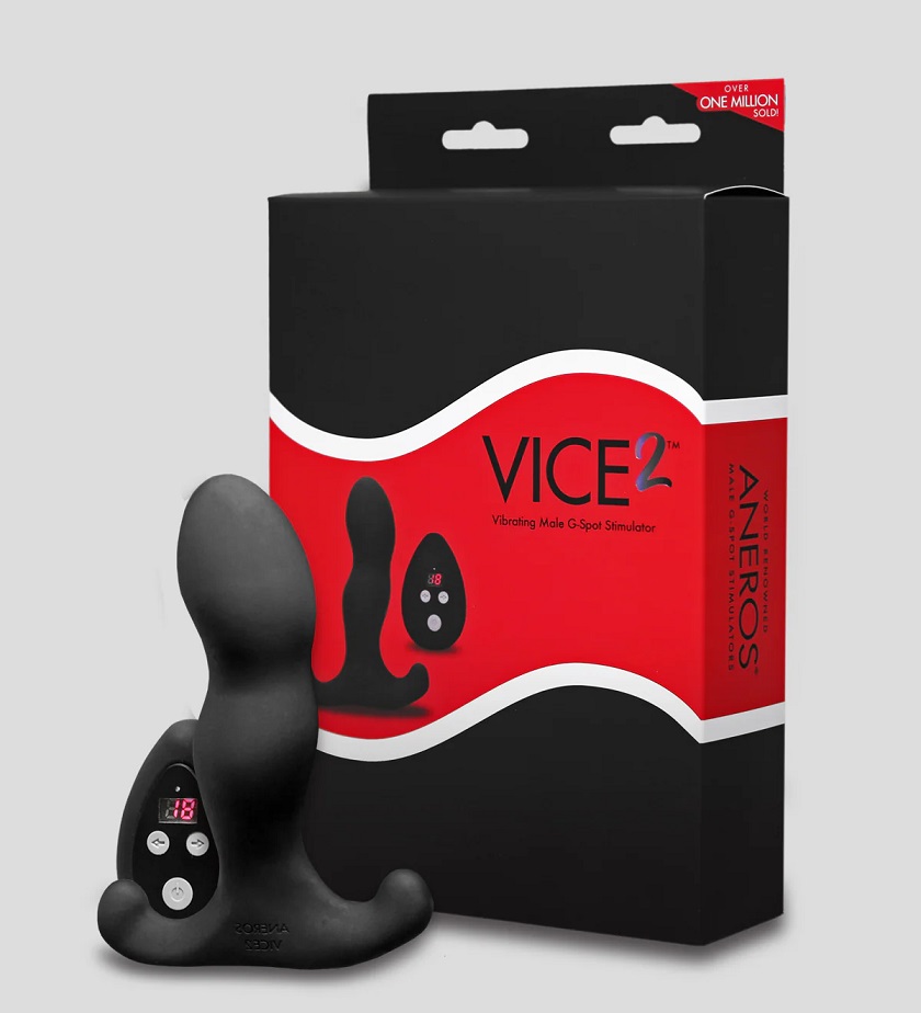 Aneros - Vice 2 充電式前列腺按摩器 - 黑色 - View 4