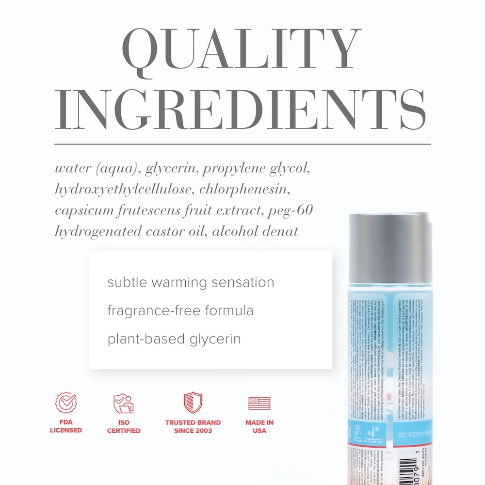 JO - H2O Warming Lubricant - 30ml - View 2