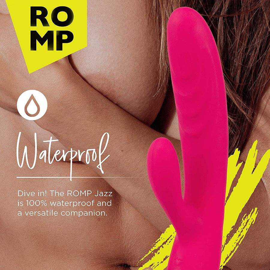 Romp - Jazz G-Spot Rabbit - Red - View 12