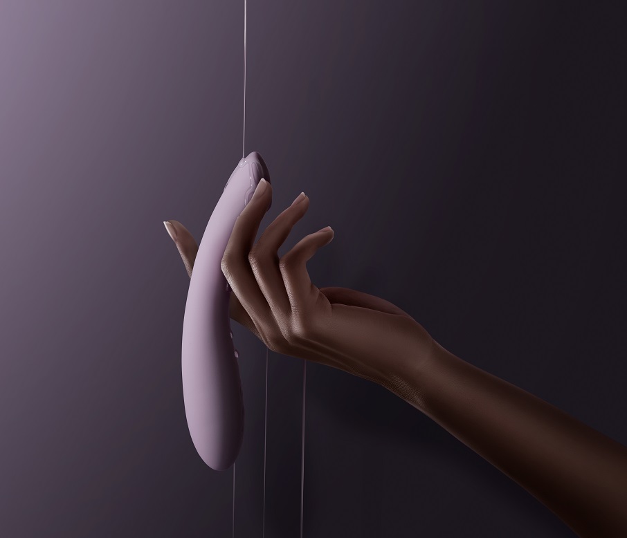 SVAKOM - Amy 2 Flexible G-spot Vibrator - Pastel Lilac - View 2