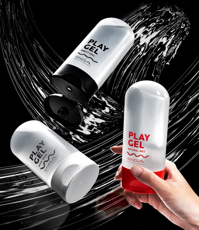 Tenga - Play Gel 清爽型潤滑劑 - 黑色 - 160ml - View 2