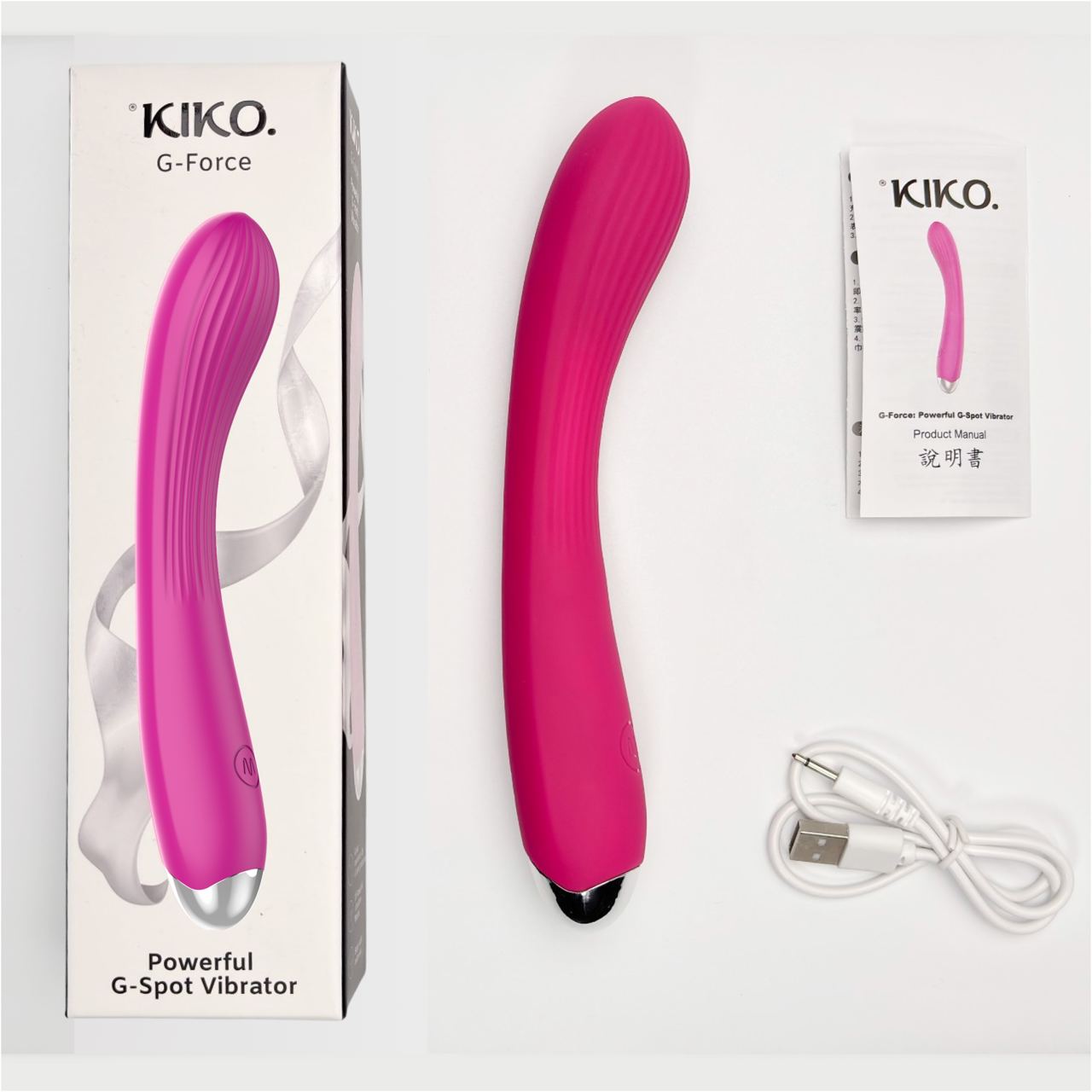 KIKO - G-Force Powerful G-Spot Vibrator - Rose Red - View 9