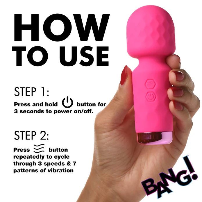 Bang! - 10X Mini Wand - Pink - View 7