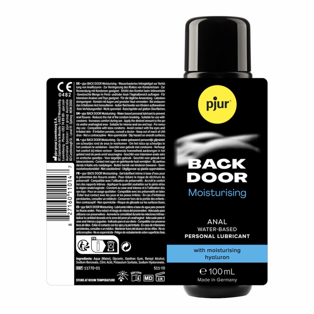 Pjur - Back Door Moisturising Water-Based Lubricant - 100ml - View 3