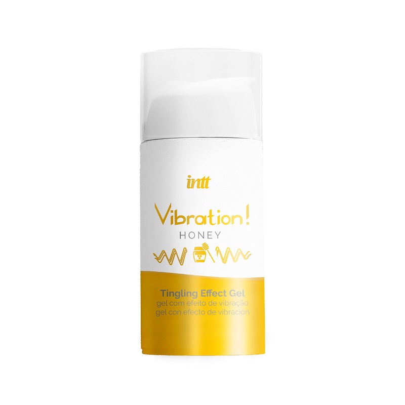 INTT - Vibration! 蜂蜜味全性別刺激凝膠 - 15ml - View 1