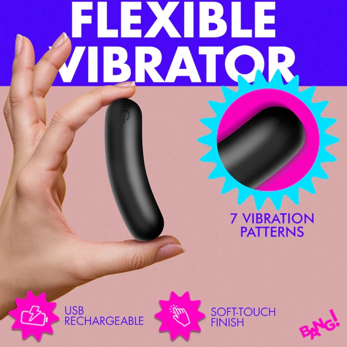 Bang! - Flexible Bullet - Black - View 2