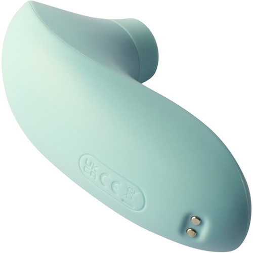 SVAKOM - Pulse Lite Neo Interactive Stimulator - Seafoam Blue - View 5