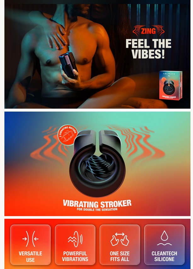 Arcwave - Zing Vibro Stroker - Black - View 12