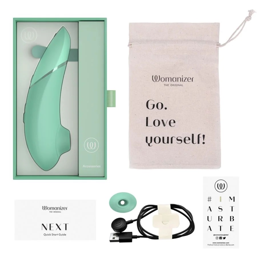 Womanizer - Next 陰蒂吸啜器 - 淡綠色 - View 13
